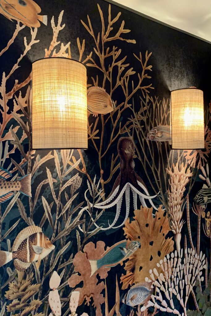 Appliques murale en fibre végérale – Atelier Tissu & Lumière, Pays de Fontainebleau